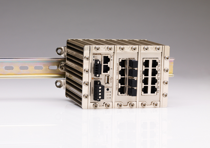 Westermo industrielle Ethernet switch reducerer belastningen for ABB Force Measurement